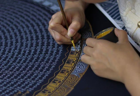 How Thangka Paintings Are Made