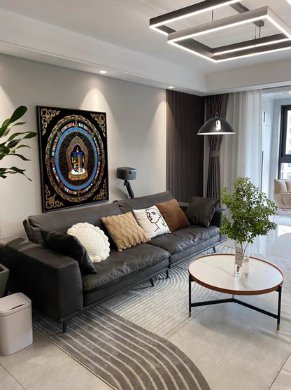 Masterpiece of Serenity Ten Attributes Thangka DIY Kit